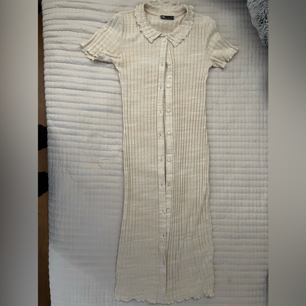 button up dress